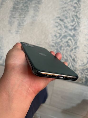 iphone 11 pro max цена бишкек бу: IPhone 11 Pro Max, Б/у, 64 ГБ, Зеленый, 100 %