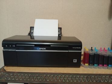 сетевой кабель для интернета: Продаю цветной струйный принтер Epson P50 6 цветов, донорская