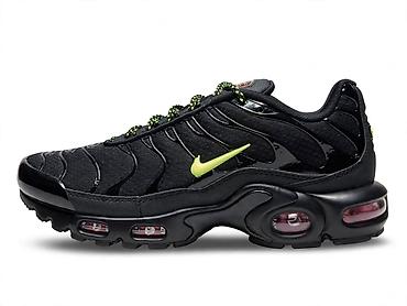 sab nike tech: Patike Nike Air Max Plus (TN) – crno-zelene - Gornjište: kombinacija — 1