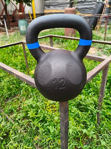 Штанги и грифы: Блины для штанги бамперные блины тяжёлая атлетика фитнес штанга гриф — 9