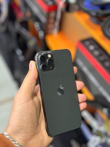 Apple iPhone: IPhone 11 Pro, 256 GB, Jet Black, Kredit, Barmaq izi, Face ID