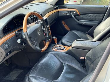 Mercedes-Benz: Mercedes-Benz S-Class: 2000 г., 5 л, Типтроник, Бензиновая, Седан — 6