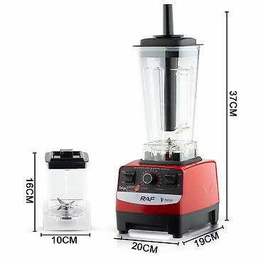 blender desti: RAF R-2809 peşəkar elektrik blenderi - Güc: 3000W (qutu üzərində — 3