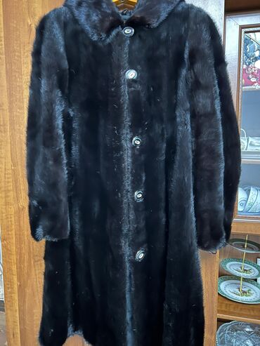 Шубы: Шуба, Норка, По колено, XL — 5