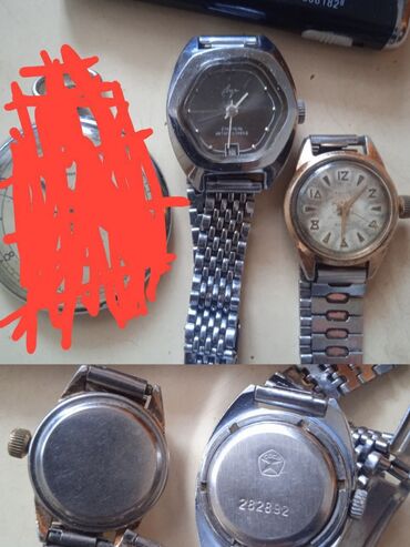 Наручные часы: Продаю советские часы два женские обе рабочие отличном состоянии Луч с