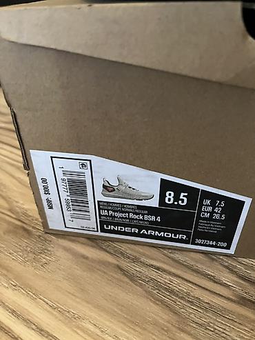 under: Кроссовки, 42, Under Armour, Новый, цвет - Синий, Самовывоз — 7