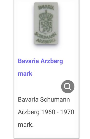 Činije: Cinija nova 1960 do 1970g.Schumann Arzberg Bavaria. Nova cinija,sve — 11