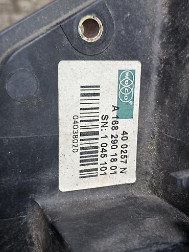 168: Педальный узел Mercedes-Benz A-Class W168, 1998г.в. Оригинал б/у, из — 3
