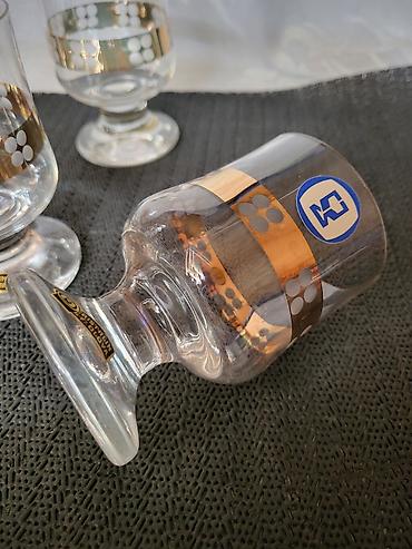 Čaše: Case nove kristal Zajecar za vino,rucni rad iz 70ih godina — 14