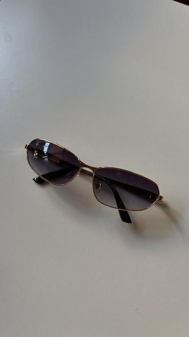 Aksesuarlar: Balenciaga gün eynəyi - Metal çərçivə: qızılı rəng, incə və möhkəm — 3