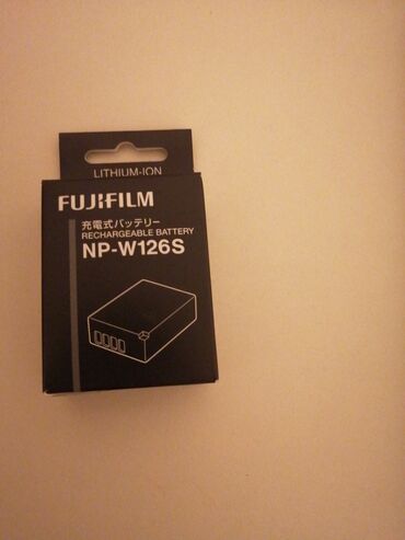 fotoaparat aksesuarlari: Fujifilm X-T3 üçün orjinal batareya (NP-W126S) Tam yeni. İstifadə