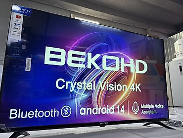 dvb: Телевизор BEKOHD Crystal Vision 4K (Smart TV, Android 14) - Экран: 4K — 1