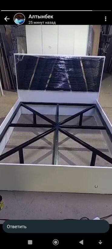 Мебель на заказ: Новый! Кровать Двуспальная металлическая каркас. Новый модель — 5