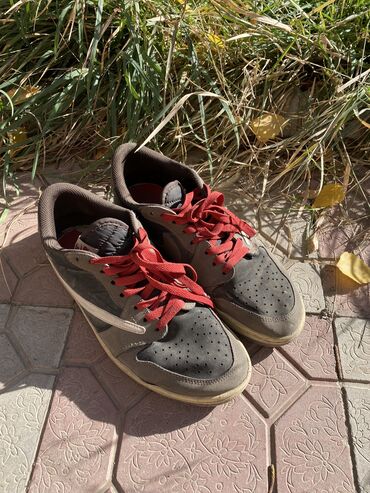 Другая мужская обувь: Кеды NIKE. Размер 44 - 44,5. Travis scott air jordan 1 low. б/у
