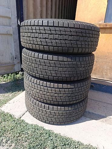 ось 17 5: Шины 225 / 65 / R 17, Зима, Б/у, Комплект, Легковые, Япония, GoodYear — 1