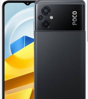 поко 3x: Poco M5, Новый, 128 ГБ, цвет - Черный, 2 SIM