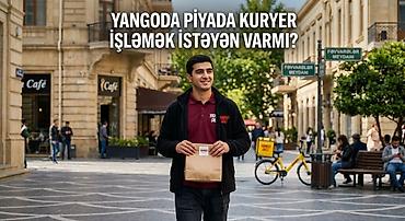 muhafize is: Piyada kuryer tələb olunur — 1