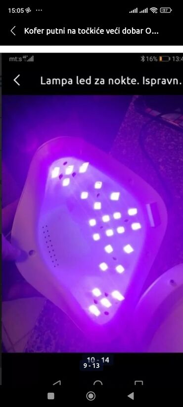 UV i LED lampe za nokte: Lampa za nokte NA DIODE dobra
Ispravna 
 Mirjevo — 10