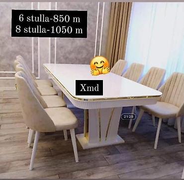 islenmis stol stullar: Masa desti yeni — 1