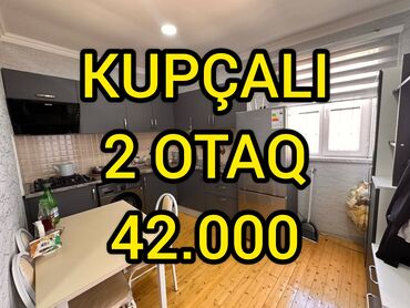 lokbatan qesebesi: Масазыр 2 комнаты, 55 м², Нет кредита, Свежий ремонт