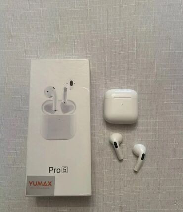 Mikrofonlar: Yeni Simsiz (Bluetooth) Qulaqcıqlar, Gresso, rəng - Ağ