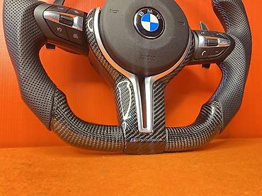 Рули: Спортивный руль BMW в стиле M Performance с выразительным карбоновым — 4