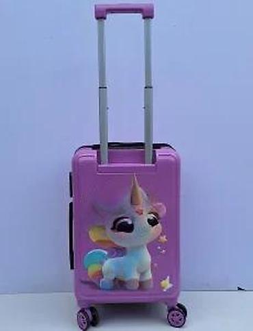 Rančevi, torbe i koferi: Dečji koferi – set 2 komada, motiv jednoroga - Tvrda školjka u — 25