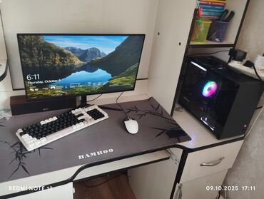 компьютер домашный: Компьютер, ядер - 10, ОЗУ 16 ГБ, Игровой, Новый, Intel Xeon, AMD Radeon RX 590, SSD