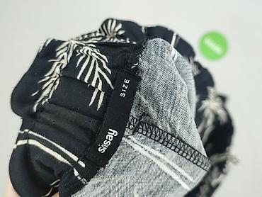czarne cargo pull and bear: Sinsay, Spodnie materiałowe damskie, rozmiar S — 4