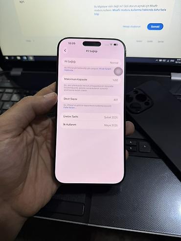 15 pro max: IPhone 16 Pro Max, 512 GB, Qara, Face ID — 2