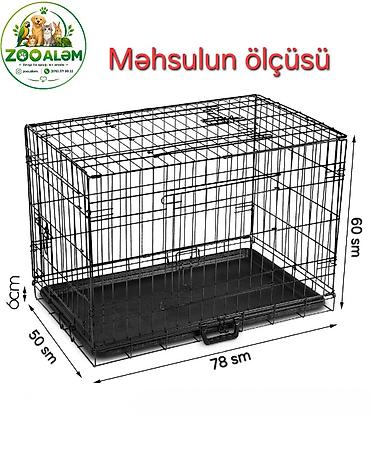 tutu quşu: İtlər üçün metal qəfəs 🐾 🏡 Ev heyvanınız üçün təhlükəsiz, rahat və — 2