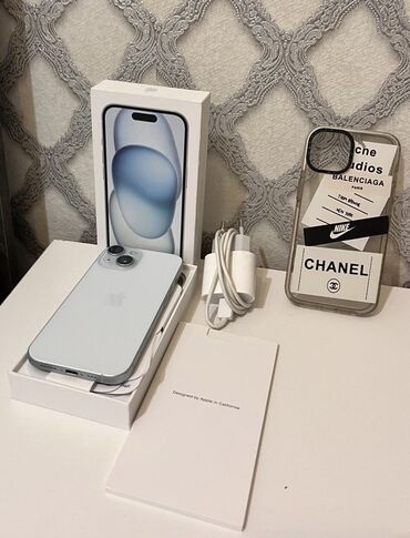 Apple iPhone: IPhone 15, Gümüşü, Sənədlərlə