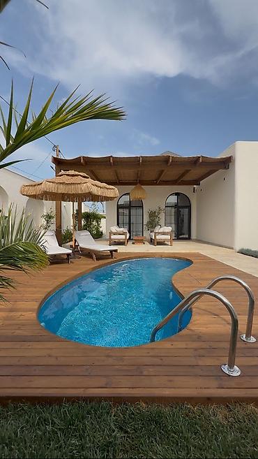 Bağ evlərinin kirayəsi: Bağ evi kirayə verilir, Mərdəkan Mərdəkanda yerləşən isti, hovuzlu bağ — 1