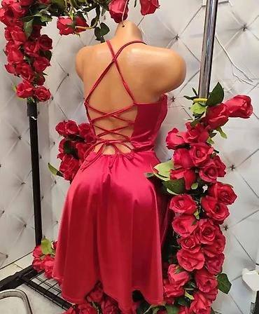 Haljine: ❤️❤️ satenske haljinice koje se pertlaju pozadi. 3000❤️❤️ — 13