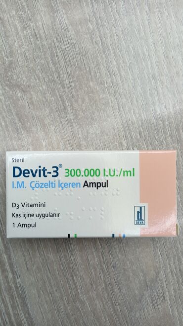 китайская медицина: Devit -3 (300.000)

Витамин Д3(1ампула)