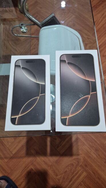 охлаждение для телефона: IPhone 16 Pro, Колдонулган, 256 ГБ, Natural Titanium, Каптама, Кабель, Куту, 100 %