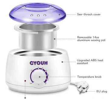 Šminka: Topilica za Vosak za Depilaciju NOVO 5x100 gr Voska u Granulama AKCIJA — 3