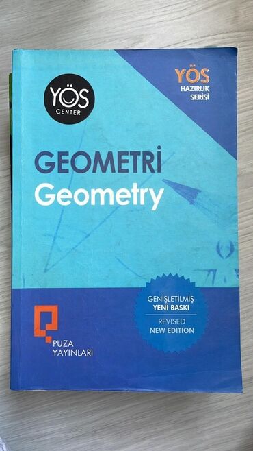 Puza Yayınları tərəfindən nəşr olunan "GEOMETRİ" kitabı, YÖS hazırlıq