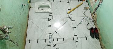 Plitə işləri: Xidmət: Hamam/tualet üçün istilikli döşəmə və kafel-metlax işləri — 2