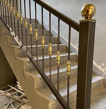 Изготовление перил: Изготовление перил Материал: Кованное железо, Наружные, Бесплатный замер — 185