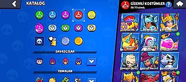 brawl stars 2: Brawl Stars hesabı – zəngin kosmetik və resurslarla Xüsusiyyətlər: - — 4