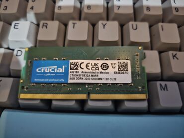 оперативка 8 гб ддр3: Оперативная память, Б/у, Crucial, 8 ГБ, DDR4, 3200 МГц, Для ноутбука