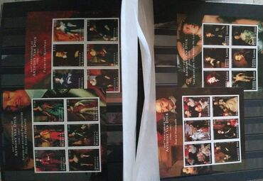 Markalar: XV-XVII əsr rəssamlarının əsərlərindən ibarət marka kolleksiyaları -da lalafo.az — 25 Markalar: XV-XVII əsr rəssamlarının əsərlərindən ibarət marka kolleksiyaları — 25