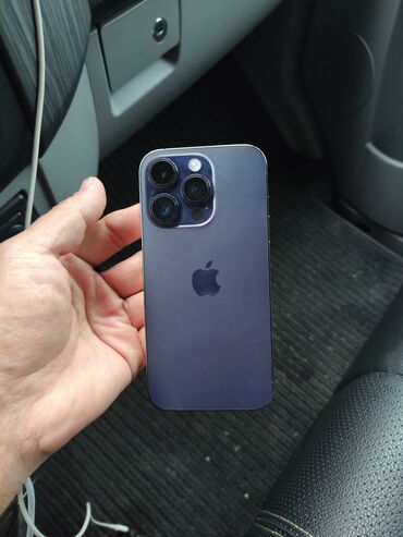 apple ipod nano 5: IPhone 14 Pro, Б/у, 128 ГБ, Deep Purple, Зарядное устройство, Защитное стекло, Чехол, 91 %