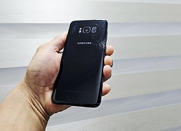 galaxy tab e: Samsung Galaxy S8, Б/у, 64 ГБ, цвет - Черный, 1 SIM — 6