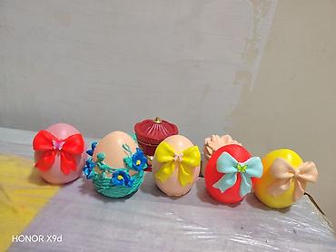 Fiqurlar: Fiqur, Gips, rəng - Ağ — 13