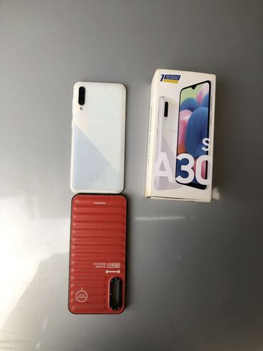 самсунг нот 20: Samsung Galaxy A30s, Б/у, 4 ГБ, цвет - Белый, 2 SIM