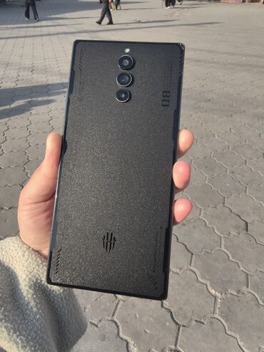 телфони: ZTE Nubia Red Magic, Б/у, 256 ГБ, цвет - Черный, 2 SIM