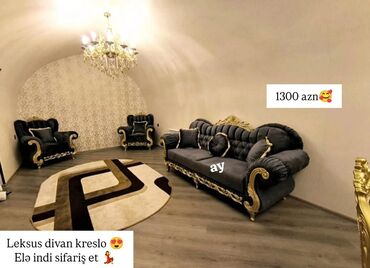 Sifarişlə divan dəstləri: ✅ *Leksus Divan & Kreslo Dəsti* 🆕 Yeni sifarişlə hazırlanır 🎨 Rəng