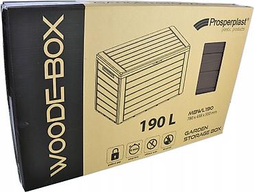 внешний бокс: Ящик садовый Woodebox очень удобный и практичный для хранения — 3